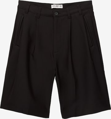 Pull&Bear Luźne Cygaretki w kolorze czarny: przód