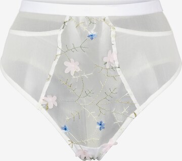 OW Collection String 'FLORA' in Wit: voorkant