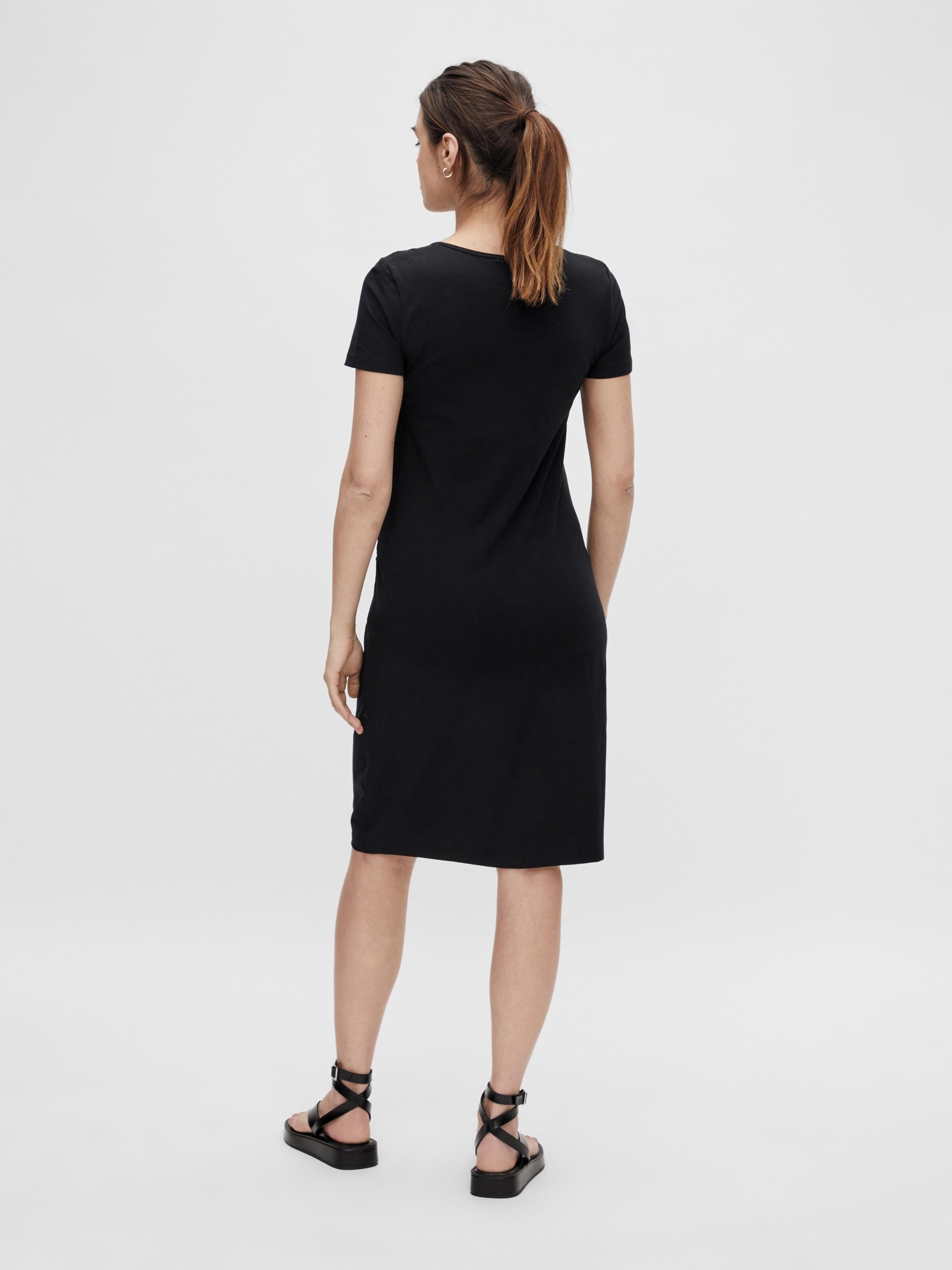 Frauen Kleider MAMALICIOUS Kleid 'Emma' in Schwarz - JQ41019 Frauen Kleider MAMALICIOUS Kleid 'Emma' in Schwarz - JQ41019