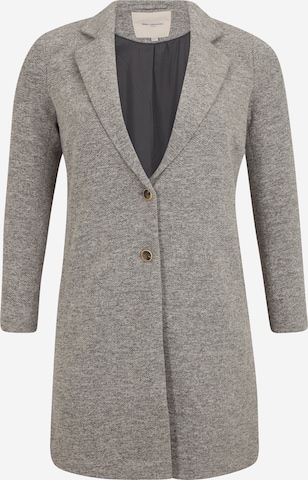 Manteau mi-saison 'CARRIE' ONLY Carmakoma en gris : devant