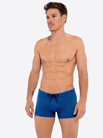 HOM Bathing trunks ' Swim Shorts Hendaye ' in Blue: front