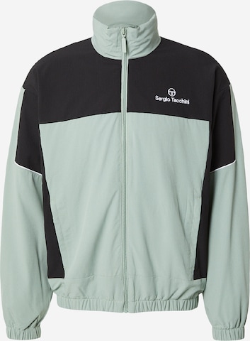 Sergio Tacchini Urheilutakki 'Nilo' värissä vihreä: etupuoli