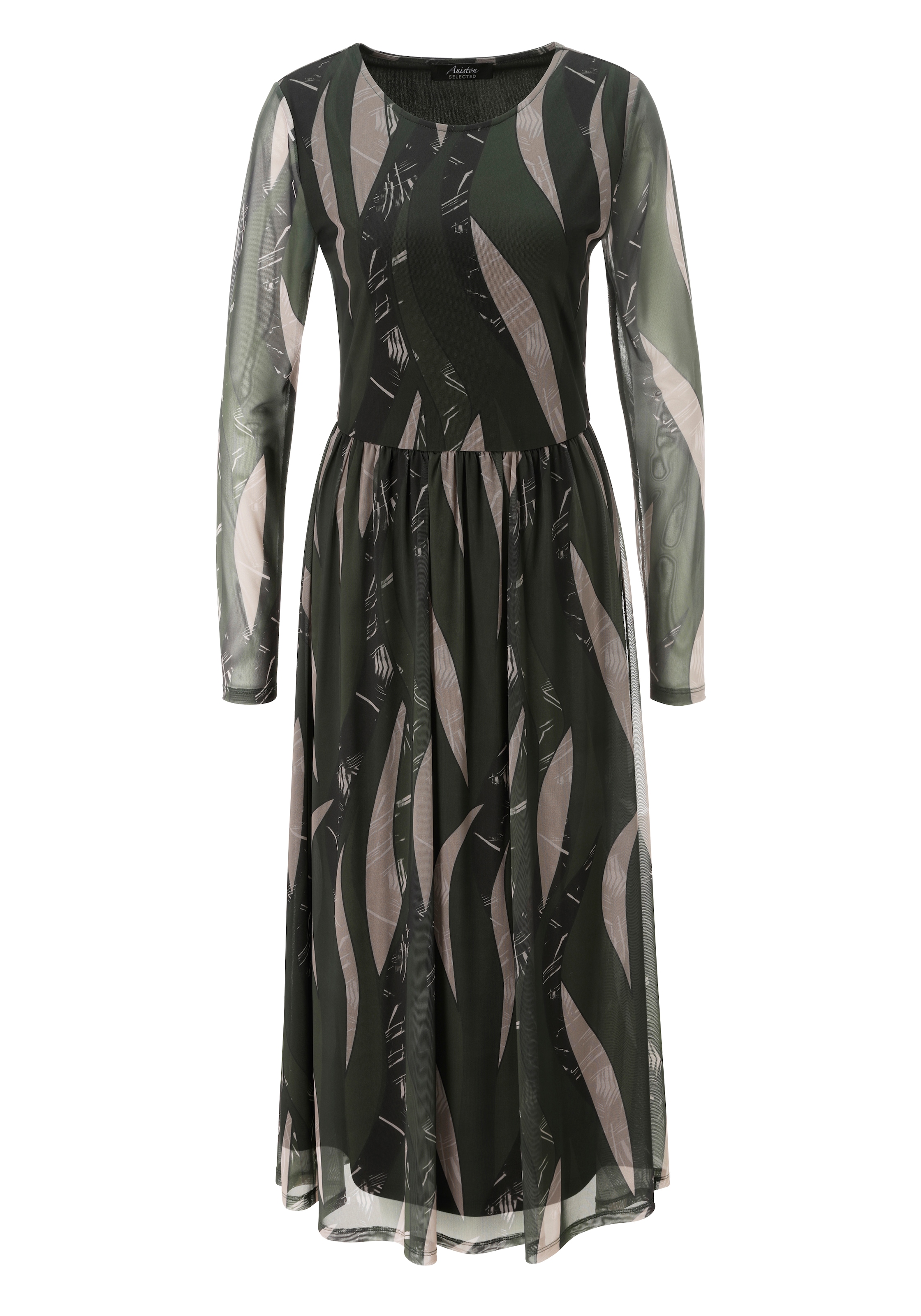 Aniston SELECTED Dress in Green: front