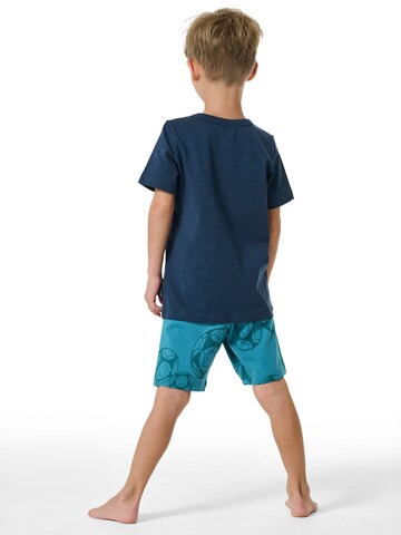 SCHIESSER - Pijama 'Boys World' en azul