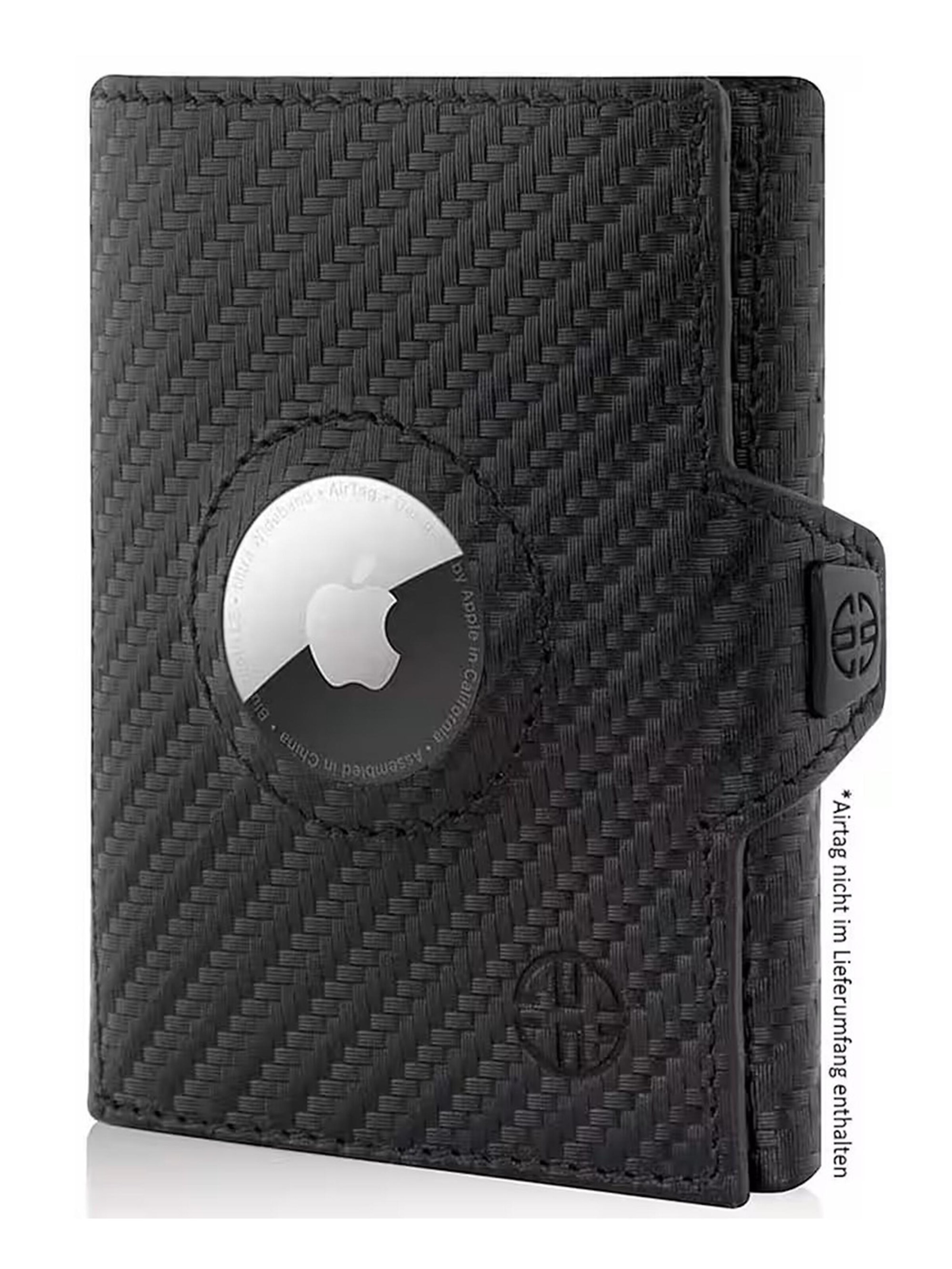 Trusador Portemonnaie 'Verona AirTag'‌‌‌ in Grau: Vorderseite