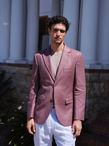 Slim fit Giacca business da completo 'N. Premium' di Next in rosa: frontale