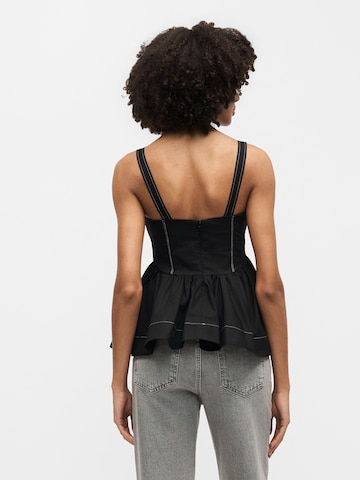 Haut 'MIRANDA' TOPSHOP en noir