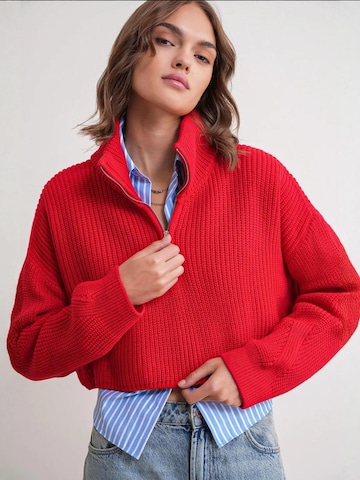 Pullover di MixRay in rosso
