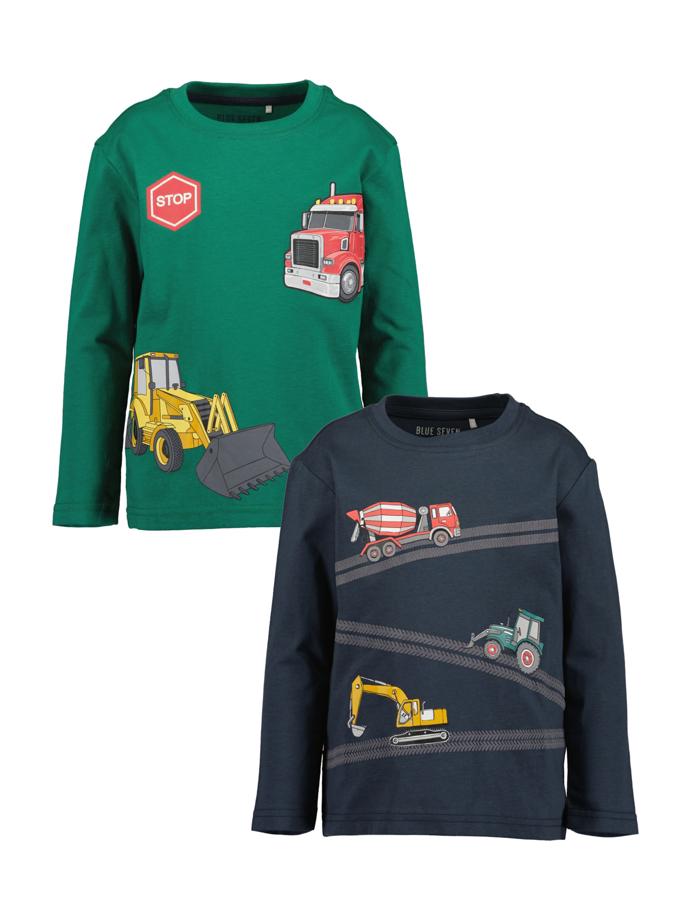 Maglietta di BLUE SEVEN in blu: frontale