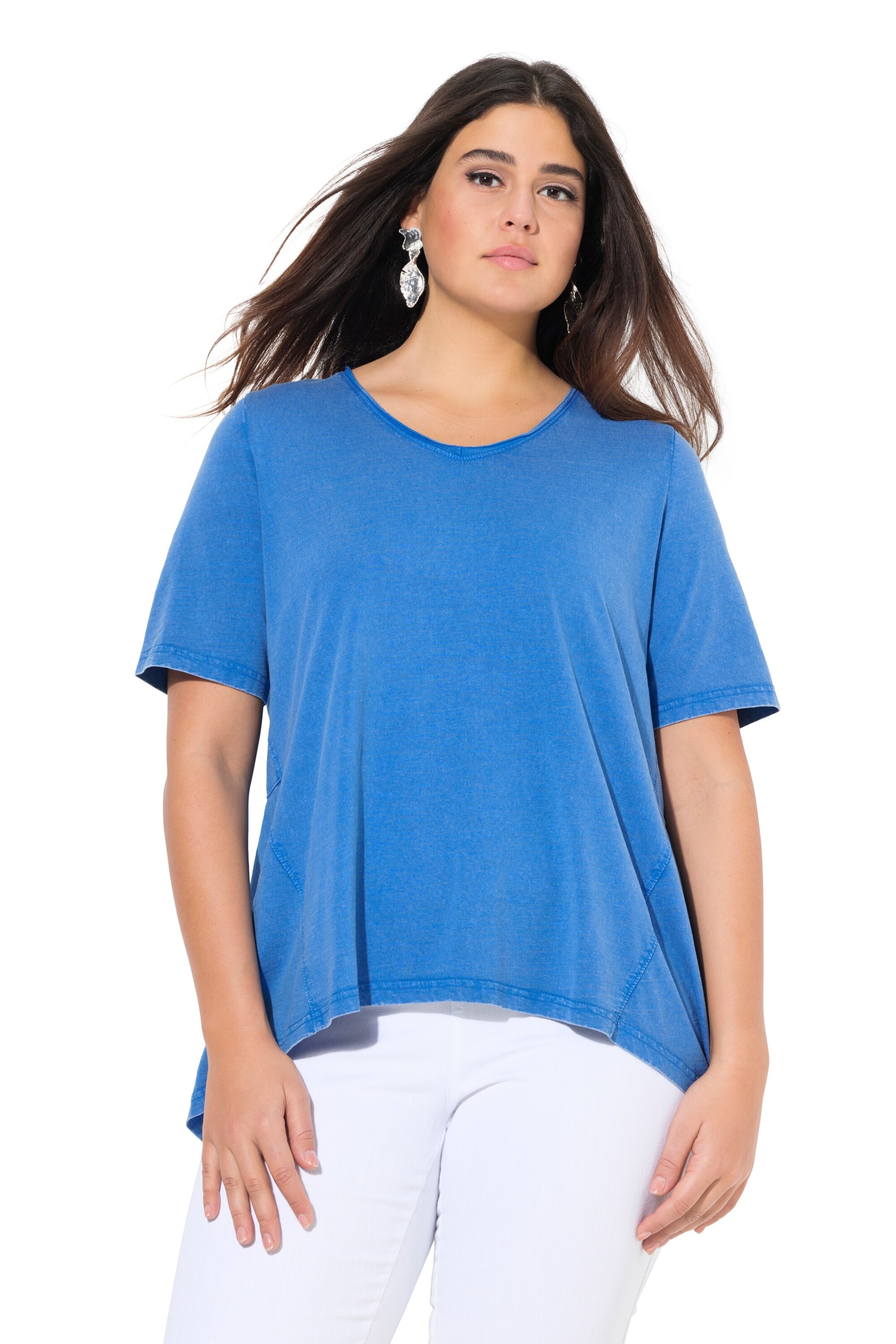 Ulla Popken Shirt in Blue: front