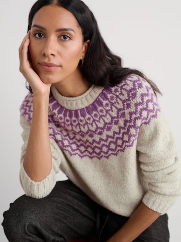 Seasalt Cornwall Pullover 'Port Kinnis' in Weiß