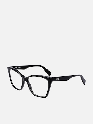 Liu Jo Zonnebril 'Liu Jo LJ2804 Violet/light blue 53/16/140 WOMAN Eyewear Frame' in Zwart: voorkant