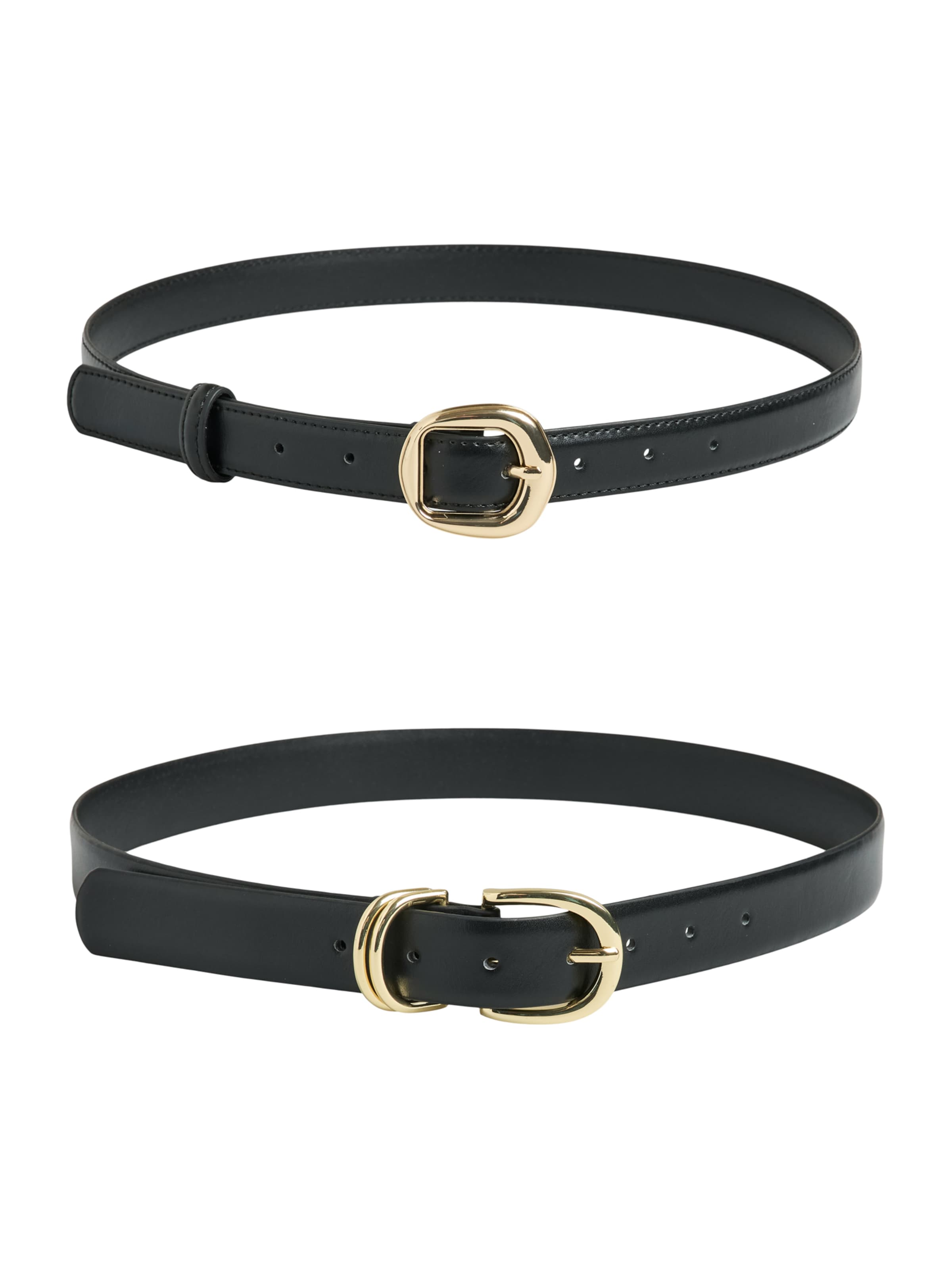 PIECESRemen - crna boja: prednji dio