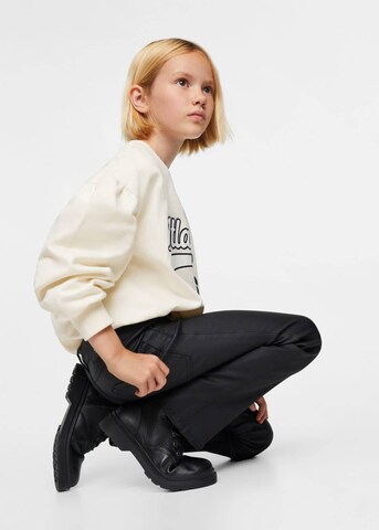 MANGO KIDS Flared Jeans 'Janine' i sort