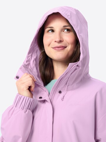 VAUDE Outdoor jacket 'Mineo' in Purple