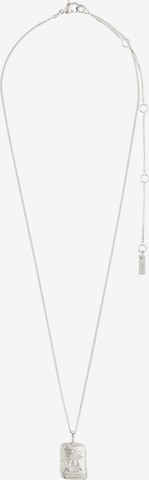 Collana 'Zodiac Sign Gemini' di Pilgrim in argento: frontale
