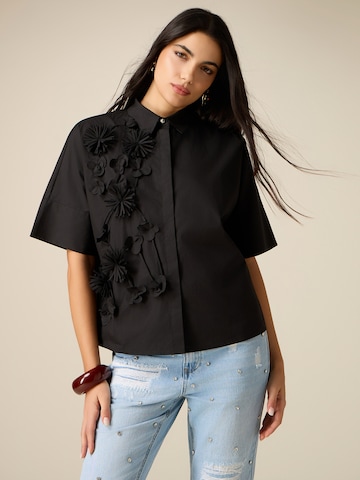 oltre Blouse in Zwart