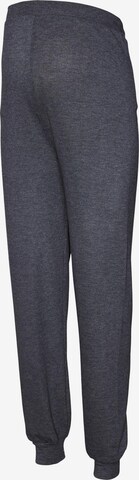 MAMALICIOUS Tapered Trousers 'Cassie' in Blue: front