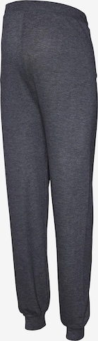 MAMALICIOUS Tapered Trousers 'Cassie' in Blue: front