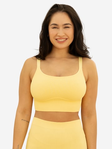 SugarShape Bustier Biustonosz 'Freeda' w kolorze żółty: przód
