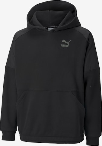 PUMA Athletic Sweatshirt 'MATCHERS' in Black: front