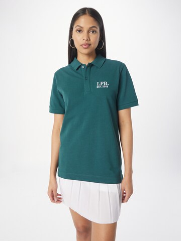 T-shirt Les Petits Basics en vert : devant