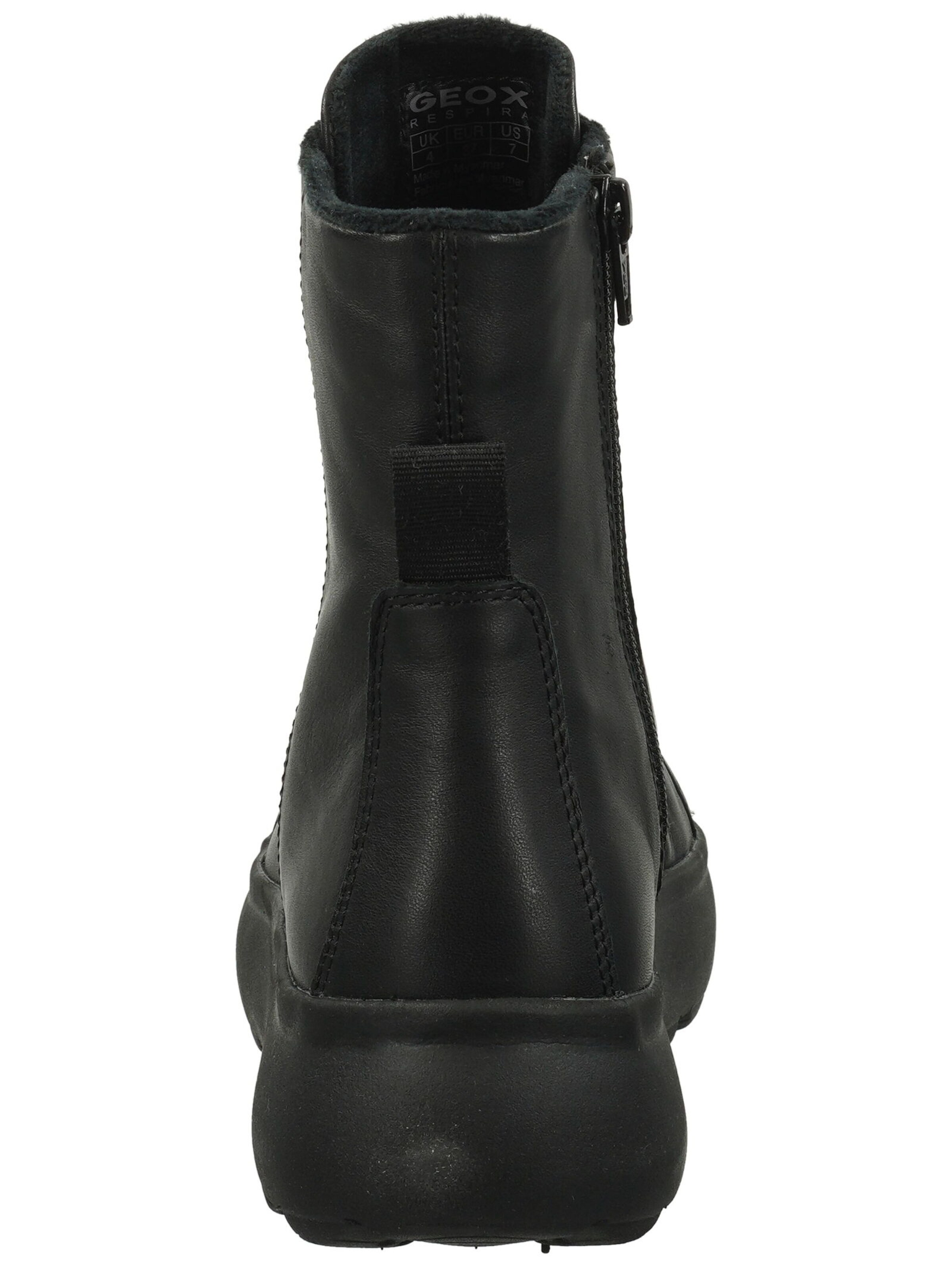 GEOX Lace-up bootie in Black