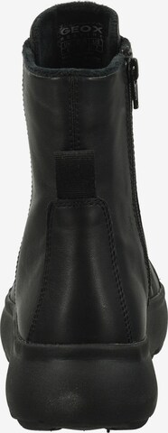 GEOX Lace-Up Ankle Boots in Black