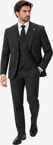 Guild Suit 'Slim fit Business Anzug' in Black: front