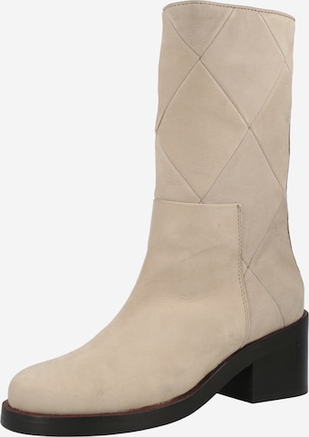 SHABBIES AMSTERDAM Boots in Beige: front