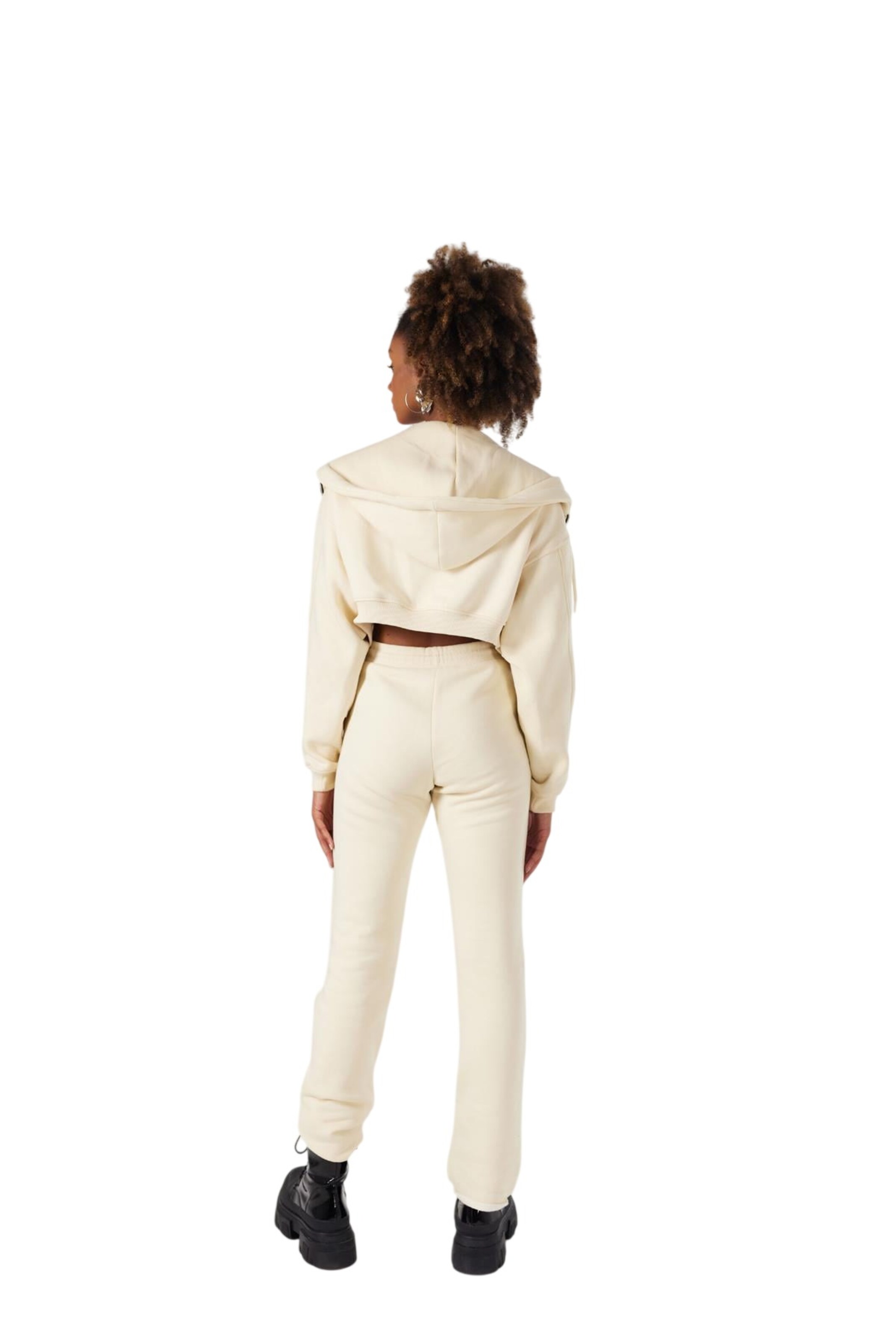HOLLY LOLLY Regular Broek in Beige