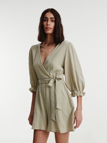 Tuta jumpsuit 'Kallie' di EDITED in verde: frontale