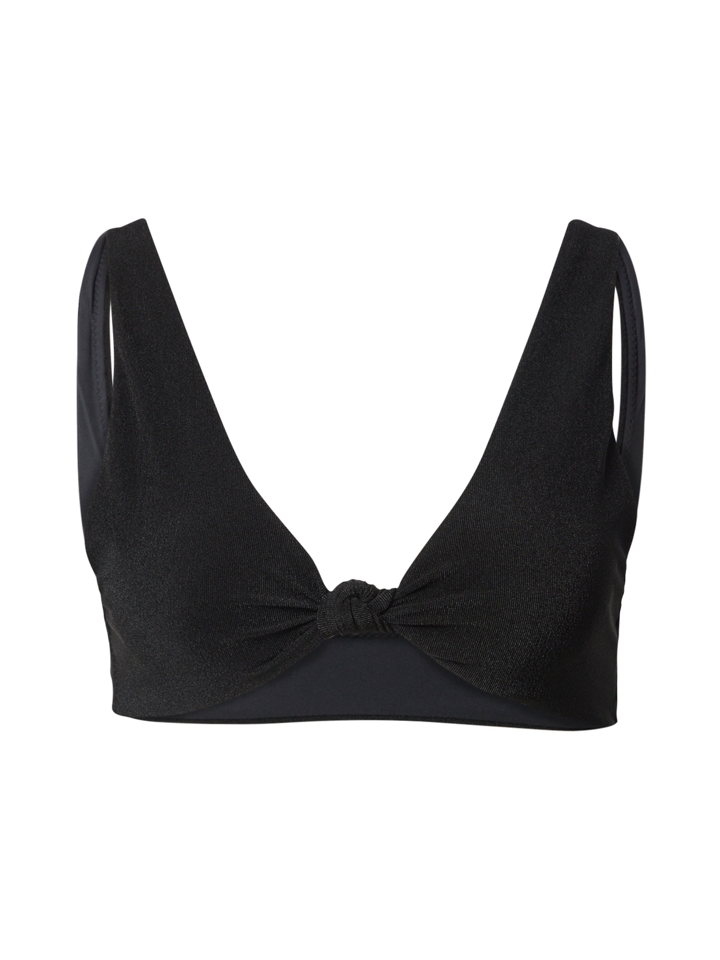 LeGer by Lena Gercke Bustier Góra bikini &#x27;Deike&#x27; w kolorze czarny: przód