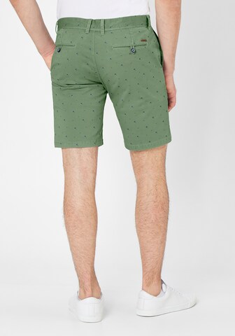 REDPOINT Slim fit Chino Pants in Green