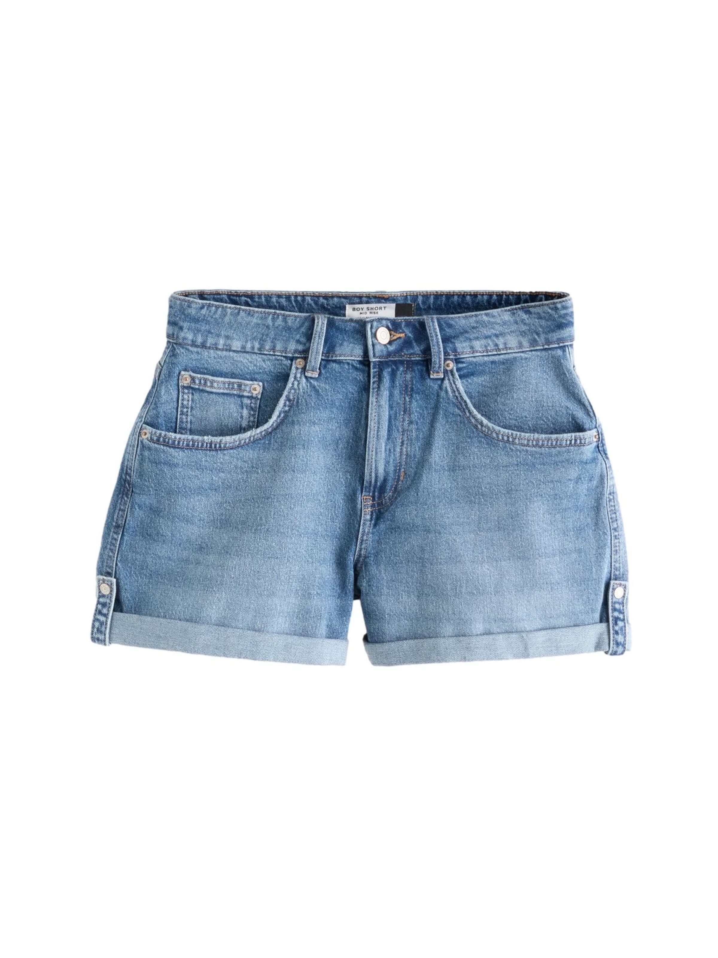 Regular Jeans de la Next pe albastru: față