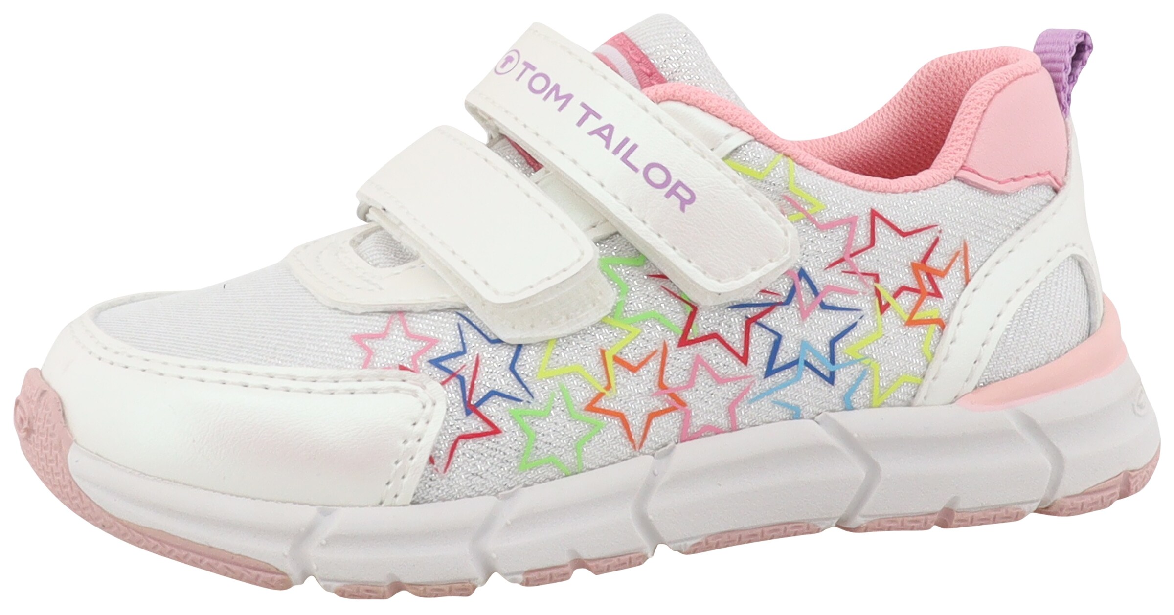 TOM TAILOR Sneakers in White: front