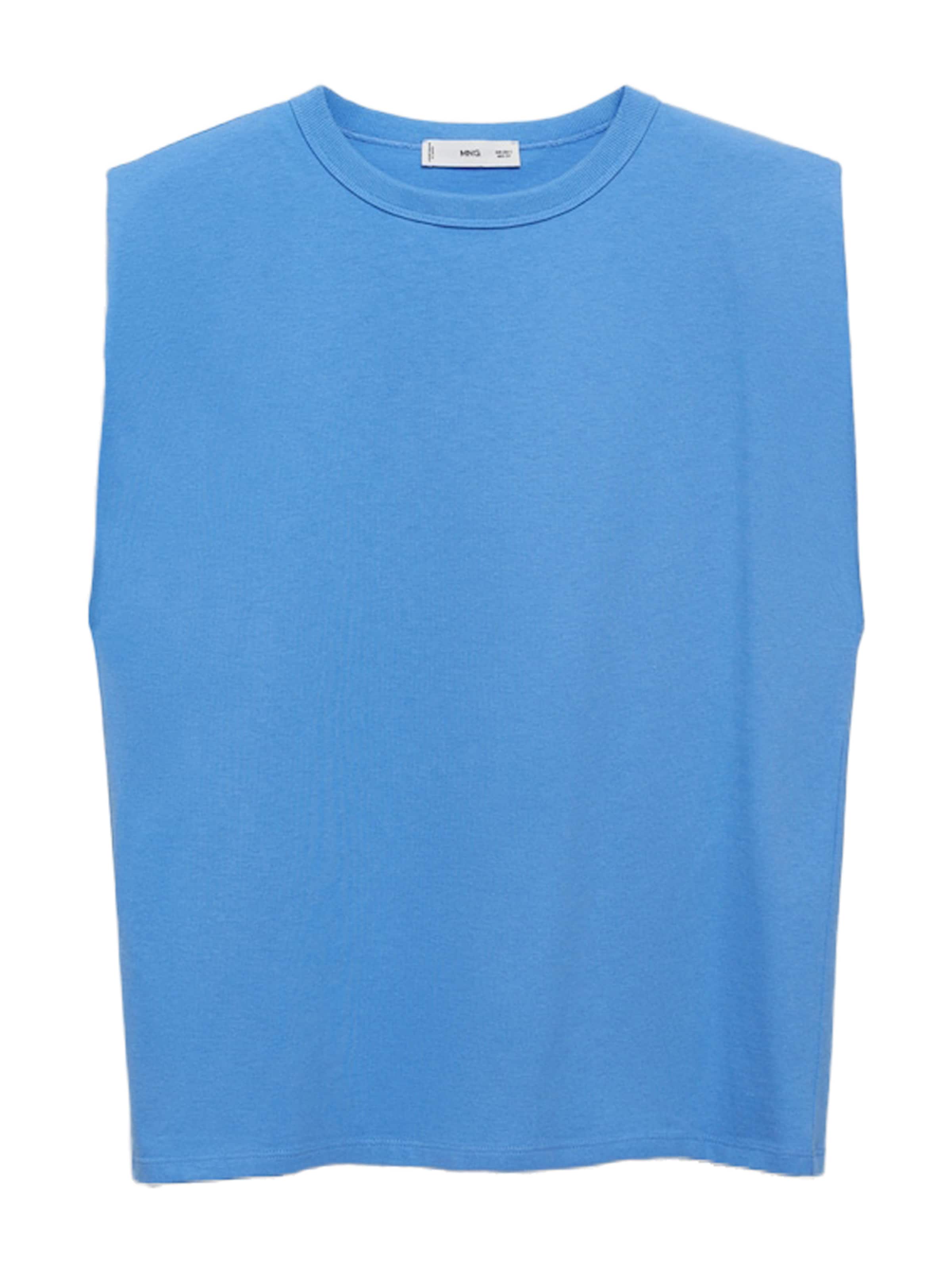 MANGO Póló 'VIRI' - kék: elől