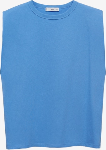 MANGO Тениска 'VIRI' в синьо: отпред