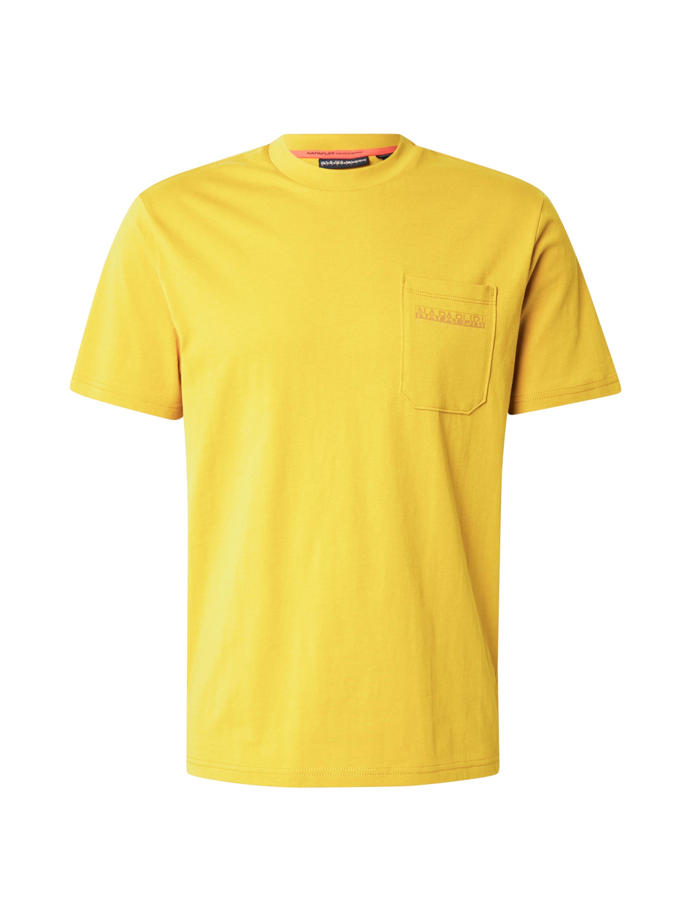 NAPAPIJRI Футболка 'FANES' в Желтый: спереди