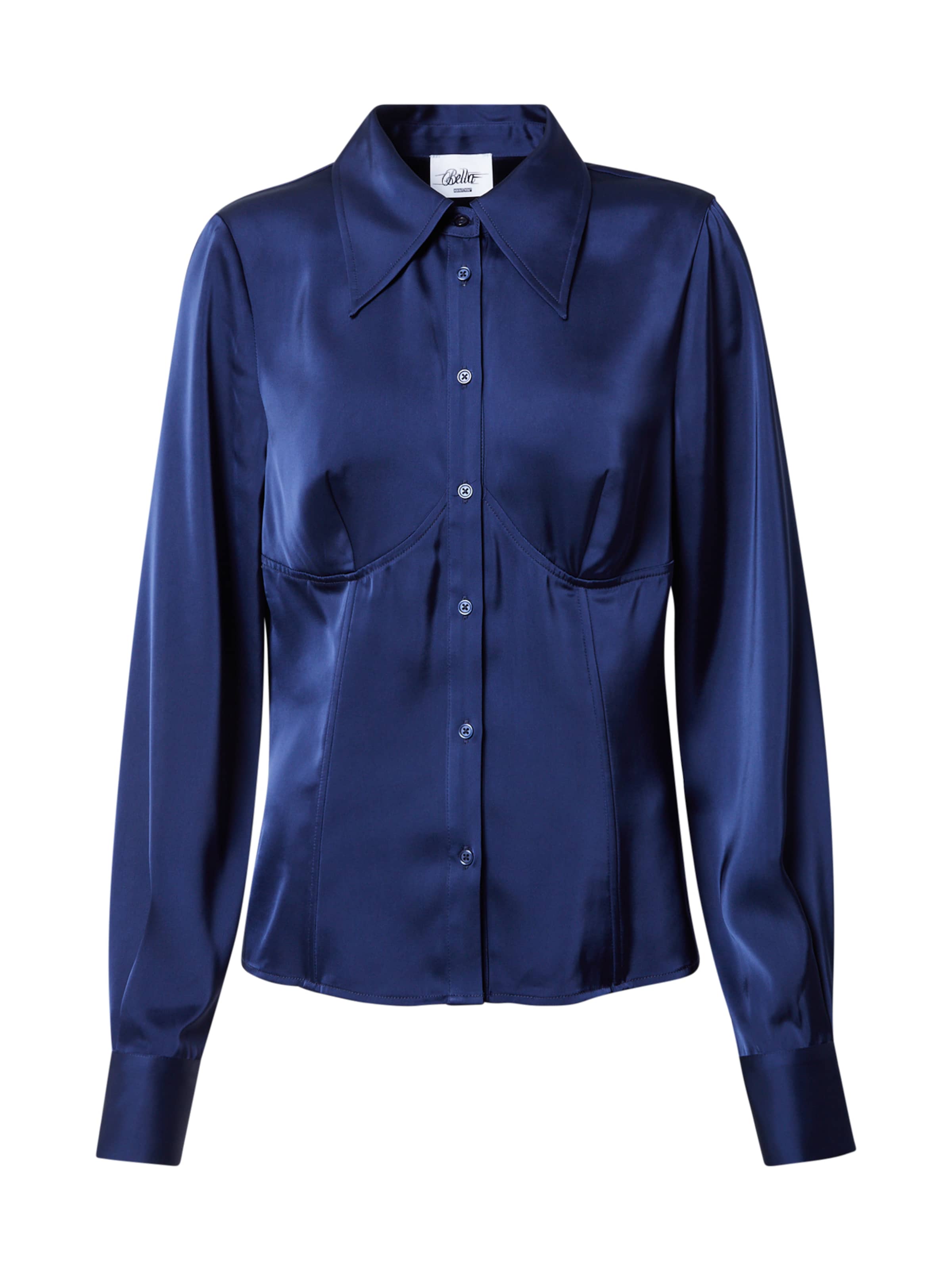 Bella x ABOUT YOU Blūze 'Mary', krāsa - zils / tumši zils, Preces skats