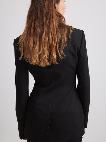 NA-KD Blazer in Schwarz