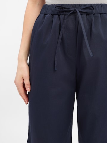Loosefit Pantalon Marie Lund en bleu