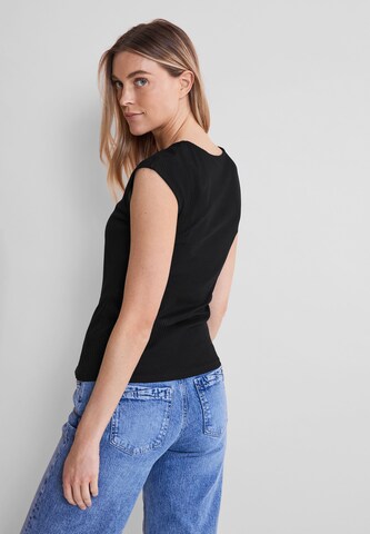 STREET ONE Shirt in Black