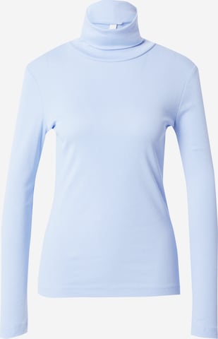 QS Shirt in Blau: Vorderseite