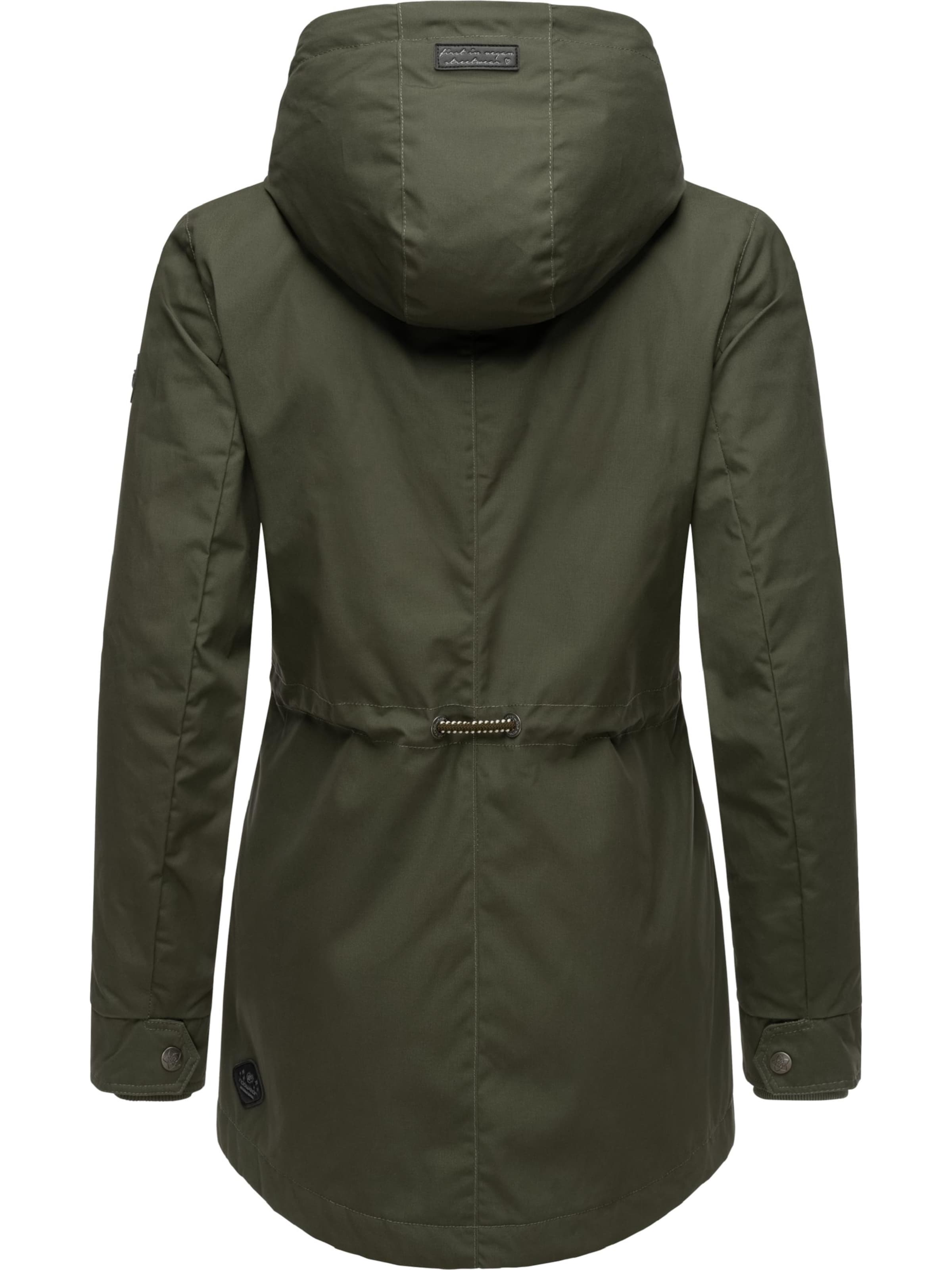 Ragwear Winter parka 'Monadis' in Green