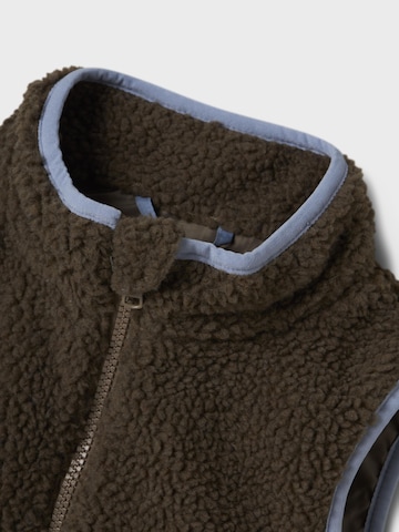NAME IT Vest 'Teddy Gilet' i blå