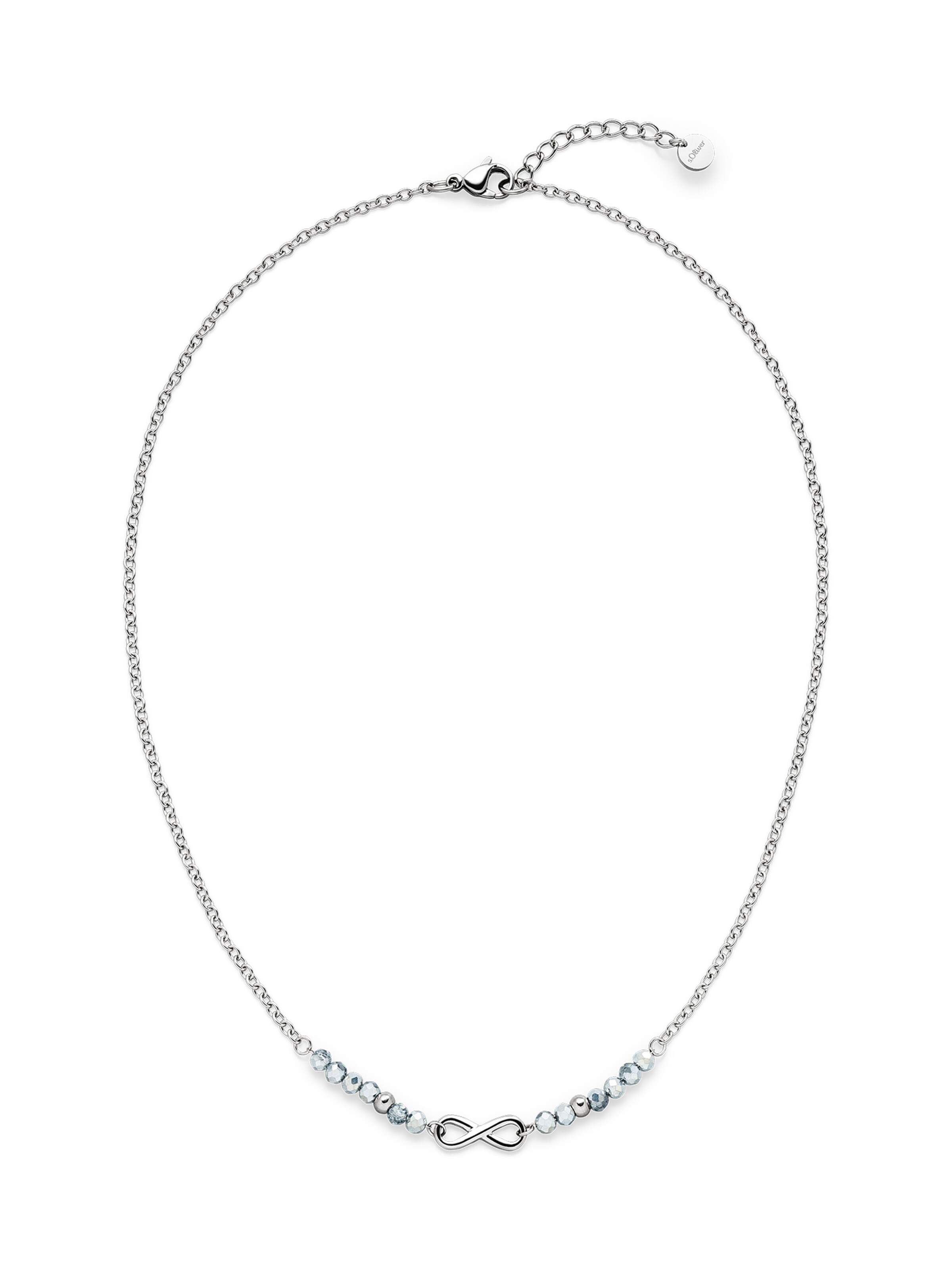 s.Oliver Necklace in Silver: front