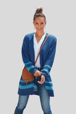 VIVANCE Knit cardigan 'VIVANCE' in Blue: front