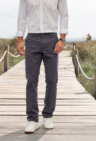H.I.S tavaline Chino-püksid, värv must: eest vaates