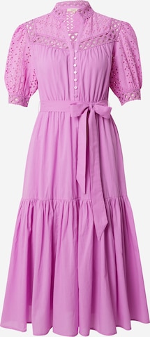 Suncoo Shirt Dress 'CARLA' in Purple: front